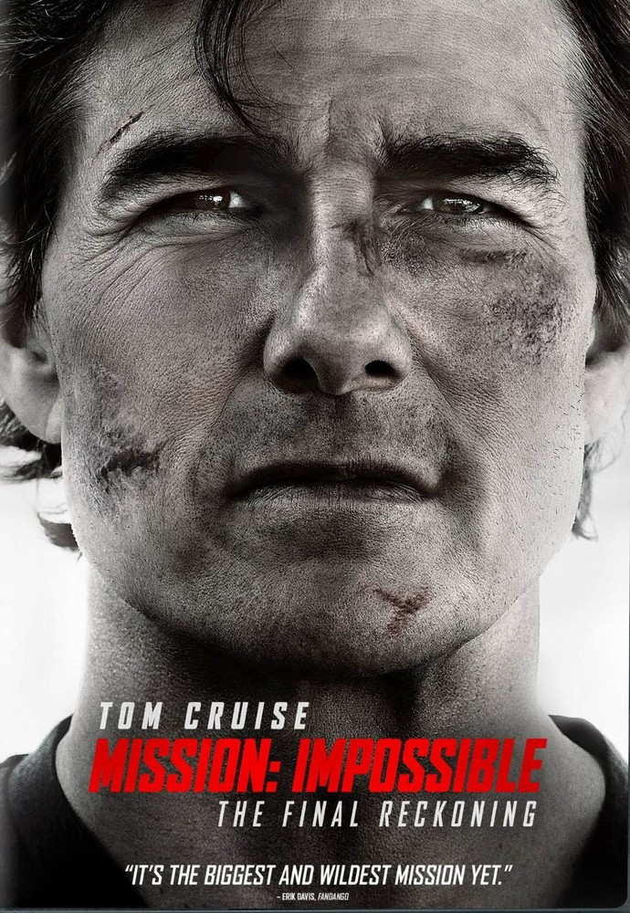 MISSION:IMPOSSIBLE Final Reckoning (2025 DVD) ACTION, ADVENTURE