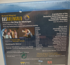 Wagner Der Ring des Nibelungen (Weimar 2008, 4 Blu-rays) ships next business day