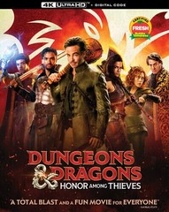 Dungeons & Dragons: Honor Among Thieves [New 4K UHD Blu-ray] Digital Copy