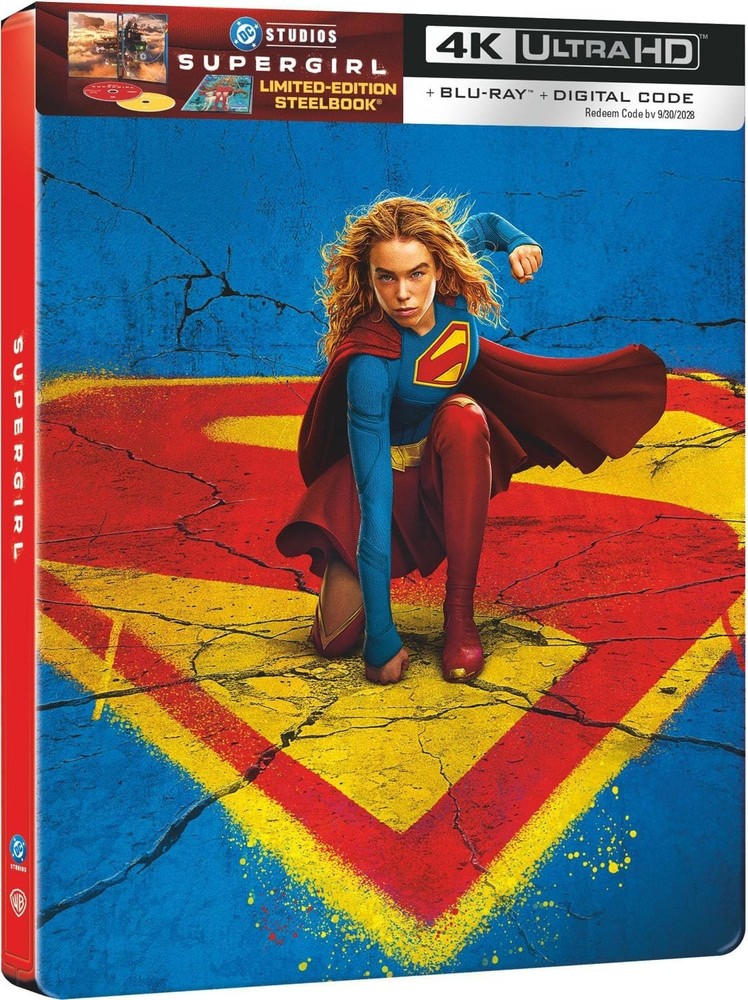 Supergirl (2026) Steelbook 4K UHD Blu-Ray Digital PRESALE PREORDER Ships 09/08