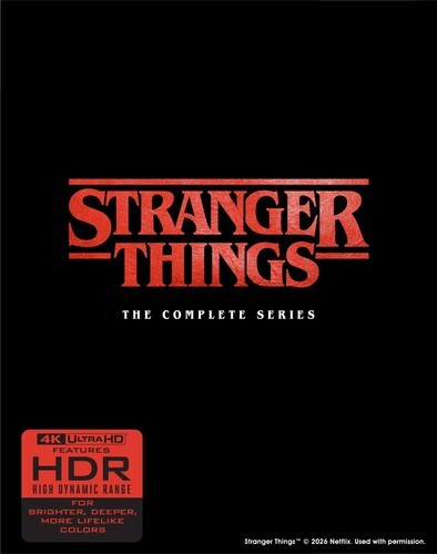 Stranger Things: The Complete Series [New 4K UHD Blu-ray] With Booklet, Poster