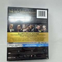 The Godfather Trilogy – 50th Anniversary – Ultra HD Sealed W/ DAMAGED PACKAGING