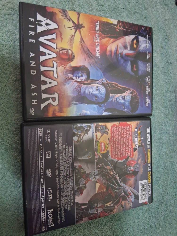 Avatar: Fire And Ash (DVD) (2026)