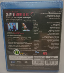 Wagner Der Ring des Nibelungen (Weimar 2008, 4 Blu-rays) ships next business day