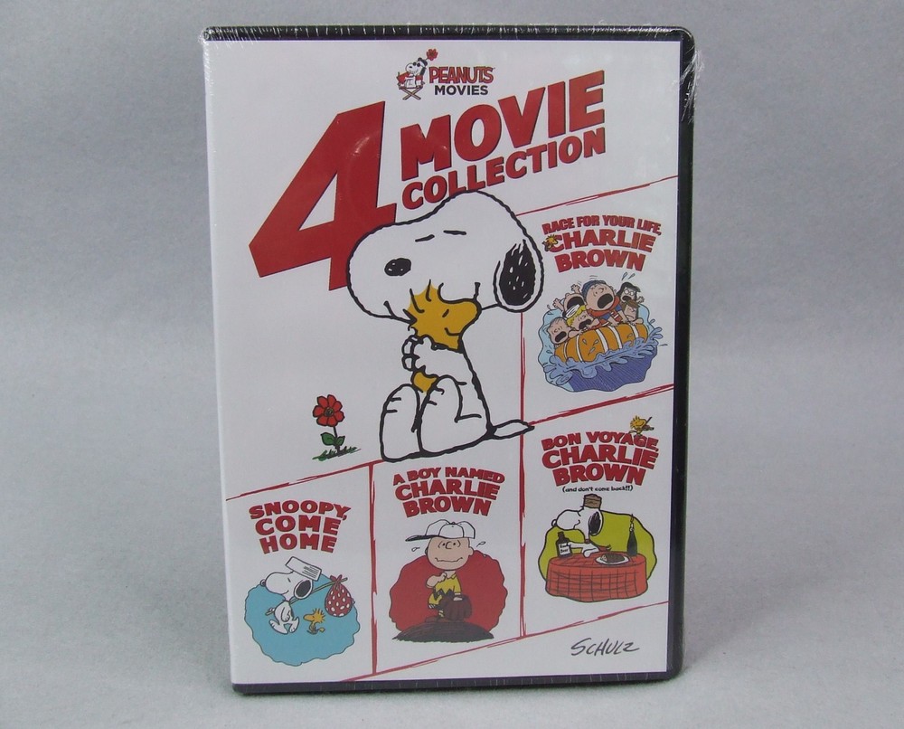 Peanuts 4 Movie Collection (DVD) Snoopy Come Home, A Boy Named Charlie Brown