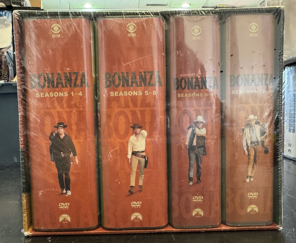 BONANZA THE OFFICIAL COMPLETE SERIES,DVD Seasons 1-14. (SEALED)